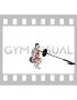 Landmine Single Arm Shoulder Press Squat (male)