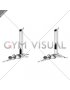 Cable Side Lying Floor Single Leg Kickback (female)