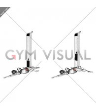 Cable Side Lying Floor Single Leg Kickback (female)