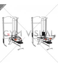 Cable Lying Bench Cross Lateral Raise