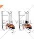Cable Lying Bench Single Arm Cross Lateral Raise