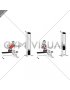 Cable Sitting Banch Single Arm Twisting Row