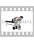 Dumbbell Seated Bent Over Rear Delt Row