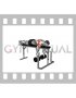Dumbbell Lying Delt Row on Rack