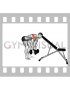 Dumbbell Alternating Rear Lateral Raise (support head)