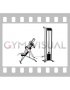 Cable Lying Incline Side Leg Raise (female)