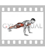 Spiderman Front Plank (male)