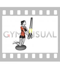 Suspender Abdominal Rollout with Pillow (female)