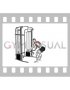 Cable Bent over Contralateral Rear Delt Row (male)