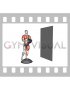 Medicine Ball Single Leg Balance Throw (male)
