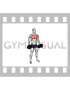 Dumbbell Standing Alternating Cross Raise