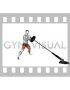 Landmine Cossack Squat (male)