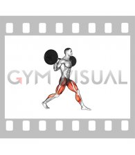 Barbell Static Lunge