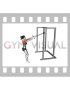 Band Narrow Grip High Row