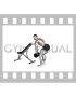 Dumbbell One Arm Reverse Fly (with support)