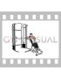 Cable Seated Overhand Grip Rear Delt Fly with Chest Support