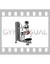 Lever Isometric Squat Hip Abduction (female)