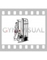 Cable Unilateral Step-up (male)