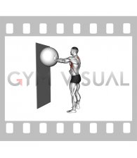 Exercise Ball Serratus Anterior Activation (male)