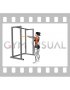 Resistance Band Standing Archer Alternate Arm Row (female)