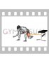 Resistance Band Kneeling Adductor Backward Stretch (male)