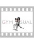 Dumbbell Seated Alternate Press (female)