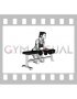 Dumbbell Over Bench Reverse Wrist Curl (female)