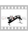 Dumbbell Decline Triceps Extension (female)