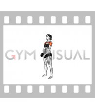 Dumbbell Front Raise (VERSION 2) (female)