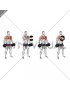 Dumbbell Standing Alternating Cross Raise