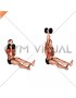 Dumbbell Single Arm Z Press