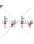 Bodyweight Narrow Squat Lunge (male)