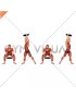 Weighted Plate Side-up Squat