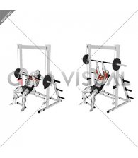 Smith Incline Close grip Bench Press