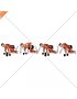 Dumbbell Bear Plank Alternating Row