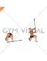 Barbell Half Kneeling Thor Lift (male)