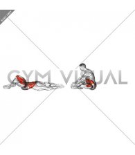 Seated Frog Half to Full Sit-up (male)