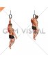 Ring One Arm Pull-up (male)