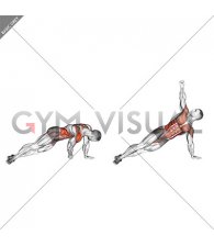 Side Floor Tap Plank (male)