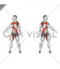 Standing Torso Twist Arms Swing (male)