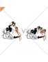 Lever Single Leg Squat on Hack Squat Machine (female)