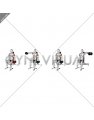 Dumbbell Seated Alternating Lateral Raise