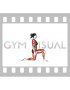 Revolved Side Angle Pose Parivrtta Parsvakonasana (female)