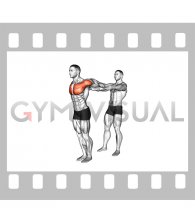 Assisted Pulling Backs Chest Stretch