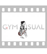 Hip And Knee Flexion Squatting Stretch (female)