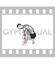 Squatting Toe Stretch