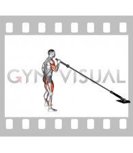 Landmine Single Arm Push Press