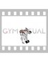 Dumbbell Cross Romanian Deadlift (male)