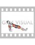 Reverse Plank Leg Lift (male)