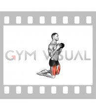 Weighted Dumbbell Kneeling Sissy Squat